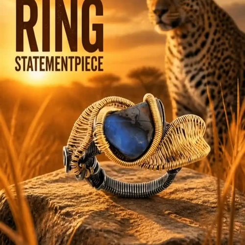 💙 Ich habe viele Schmuckstücke gefertigt. Diesen Ring wollte ich selbst behalten.

Und wenn du den Boulderopal im...