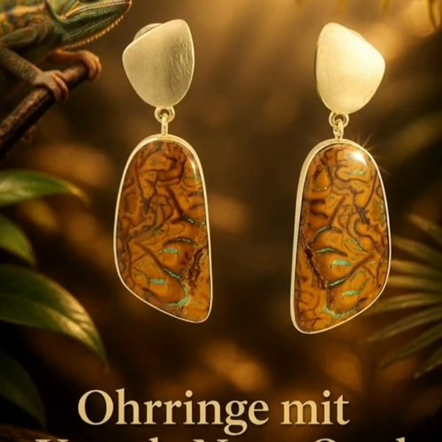 💚 Dieser grüne Schimmer ist echt.

Genau das fasziniert mich an Yowah-Nuss-Opalen.

Gefunden in den Weiten Queenslands...